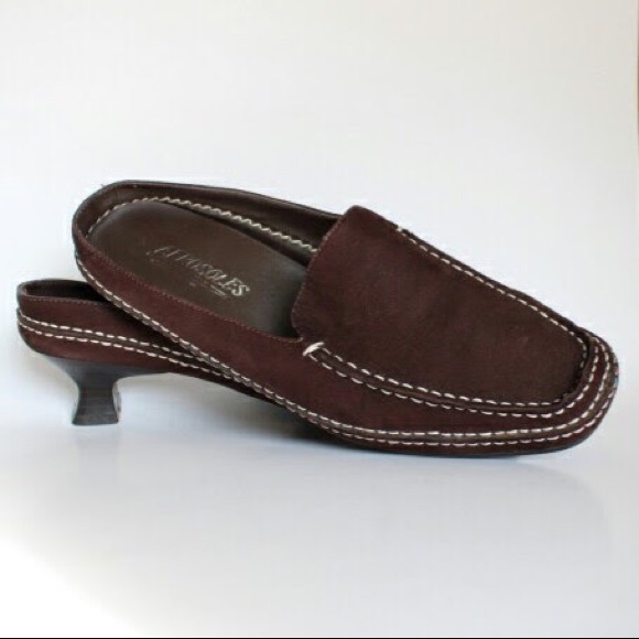 Aerosoles Brown Suede Mule - Picture 2 of 6